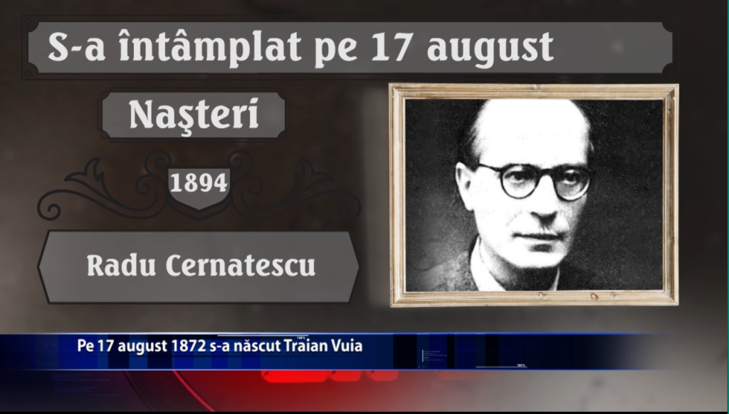 Pe 17 august 1872 s-a nascut Traian Vuia
