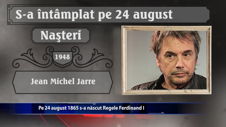 Pe 24 august 1865 s-a născut Regele Ferdinand I