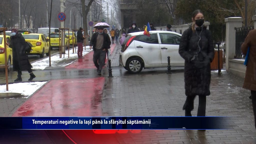 Temperaturi negative la Iasi pana la sfarsitul saptamanii