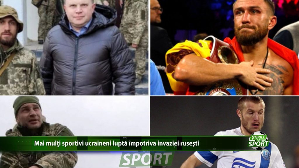 Mai multi sportivi ucraineni lupta impotriva invaziei rusesti. Cei mai celebri sunt fratii Klitschko