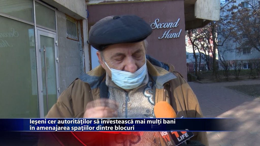 Iesenii cer autoritatilor sa investeasca mai multi bani in amenajarea spatiilor dintre blocuri