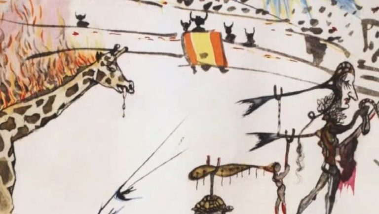 O schita in valoare de 20.000 de euro a lui Salvador Dali a fost furata