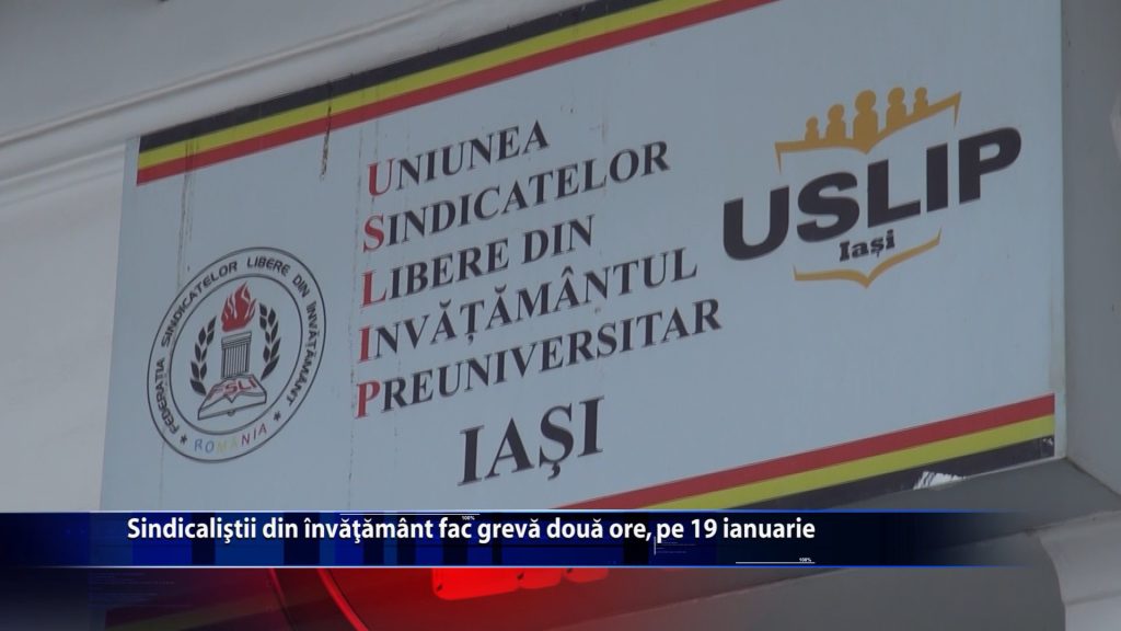 Sindicalistii din USLIP ameninta cu greva. Aceasta va avea loc pe 19 ianuarie