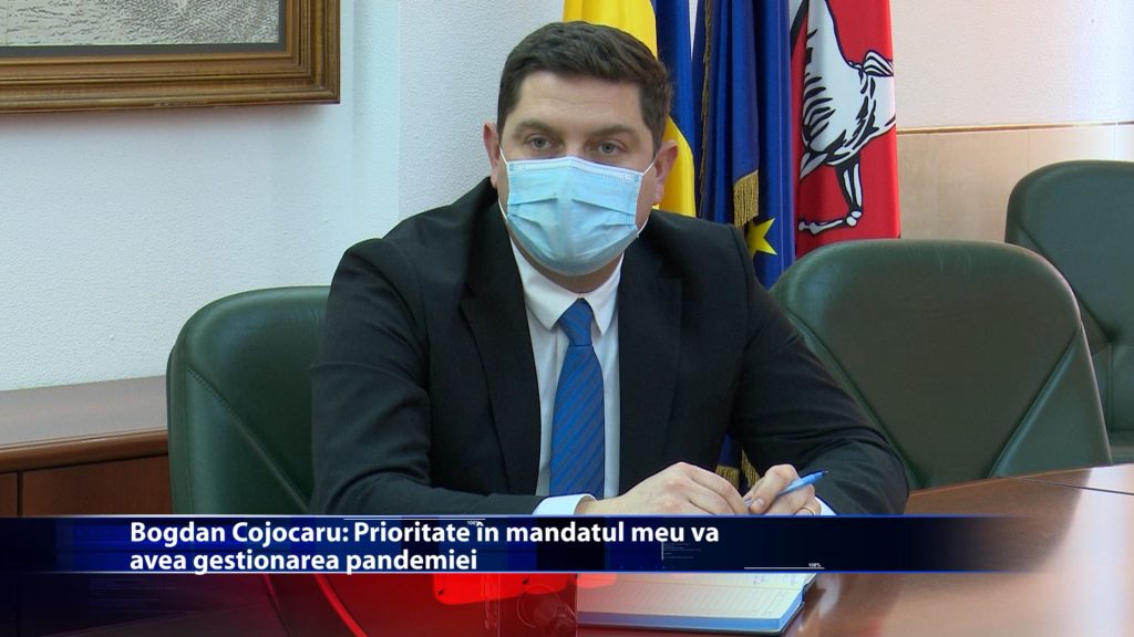 Bogdan Cojocaru: Prioritate in mandatul meu va avea gestionarea pandemiei