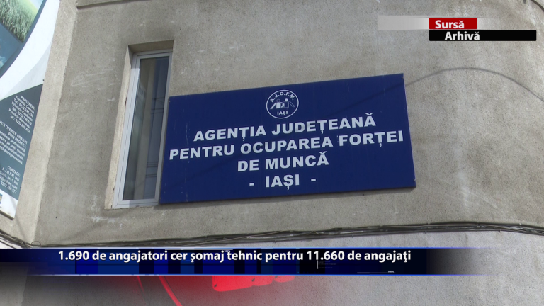 1.690 de angajatori cer somaj tehnic pentru 11.660 de angajati