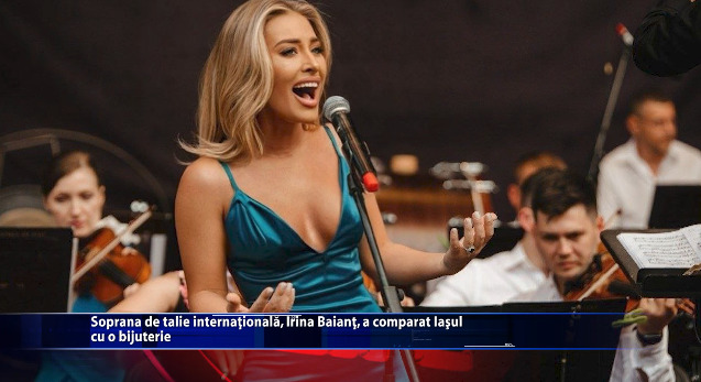 Soprana de talie internationala, Irina Baiant, a comparat Iasul cu o bijuterie