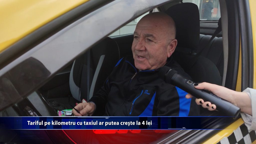 Tariful pe kilometru cu taxiul ar putea creste la 4 lei!