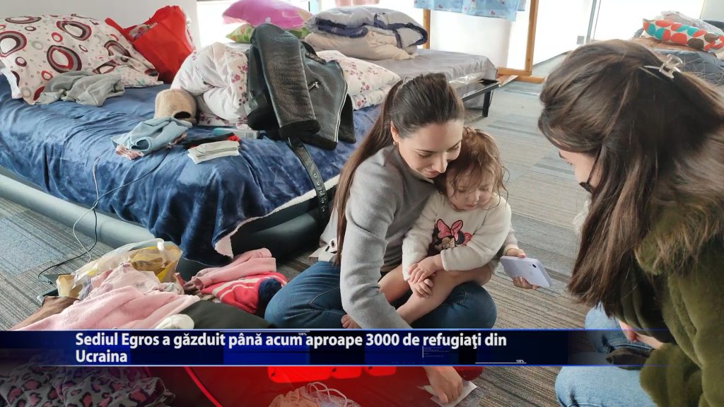Sediul Egros a gazduit pana acum aproape 3000 de refugiati din Ucraina