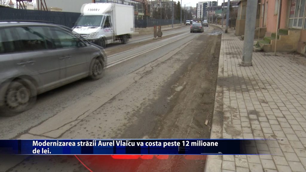 Modernizarea strazii Aurel Vlaicu va costa peste 12 milioane de lei