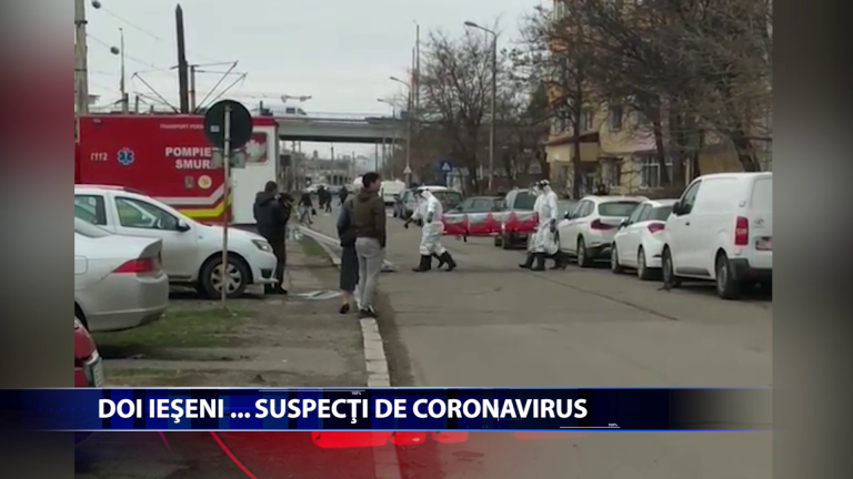 Cei doi au fost adusi cu izoleta la Spitalul de Boli Infectioase