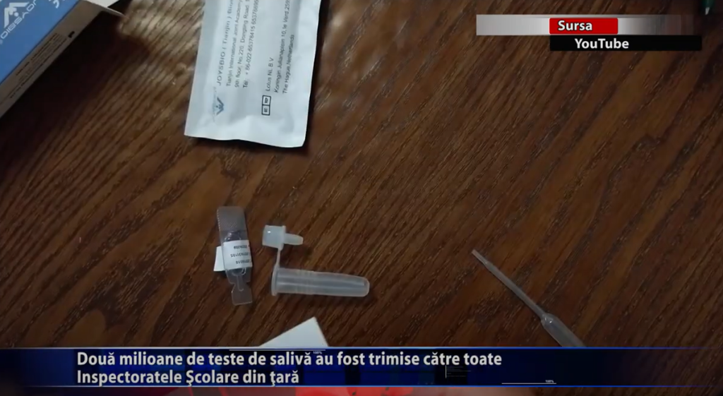Vin testele de saliva