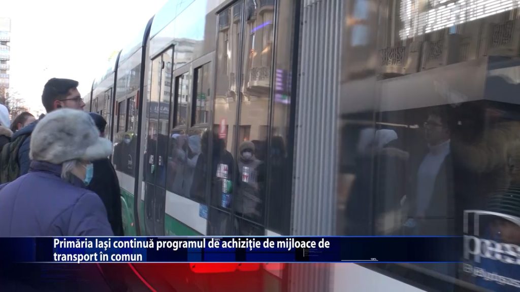 Primaria Iasi continua programul de achizitii de mijloace de transport in comun