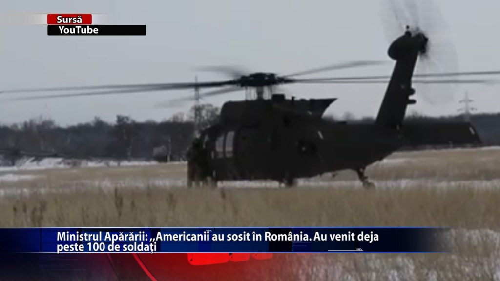 Ministrul Apararii: Americanii au sosit in Romania. Au venit deja peste 100 de soldati