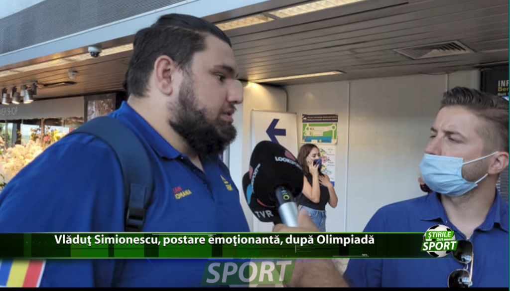Vlăduț Simionescu,postare emoționantă, dupa Olimpiada. Cui a mulțumit sportivul?