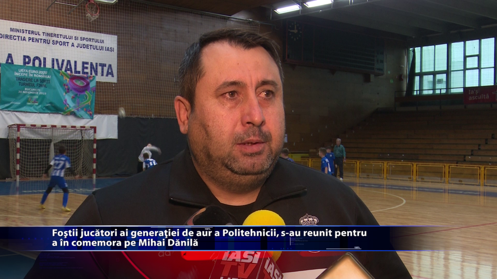 Fostii jucatori ai generatiei de aur a Politehnicii, s-au reunit pentru a il comemora pe Mihai Danila
