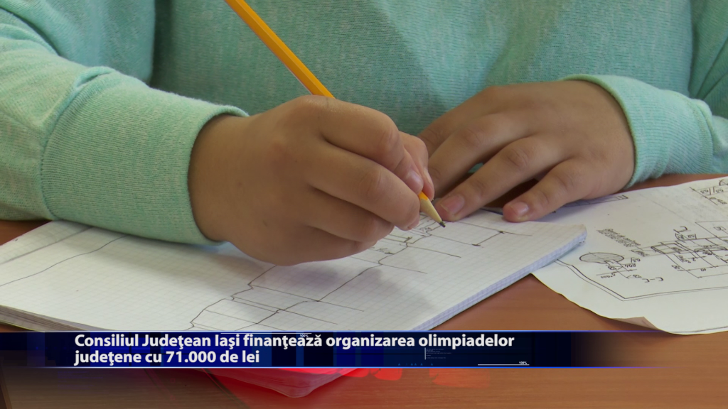 CJ Iasi finateaza organziarea olimpiadelor judetene cu 71.000 de lei
