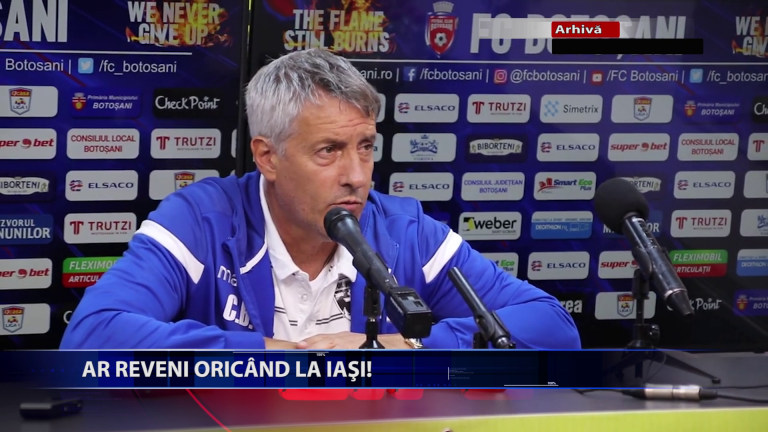 Cristiano Bergodi a fost primit cu caldura la Iasi si sustine ca ar reveni oricand in capitala Moldovei