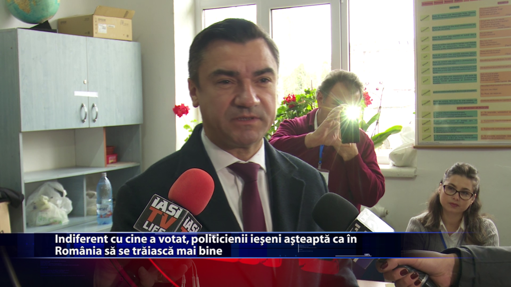 Indiferent cu cine au votat, politicienii ieseni asteapta ca in Romania sa se traiasca mai bine