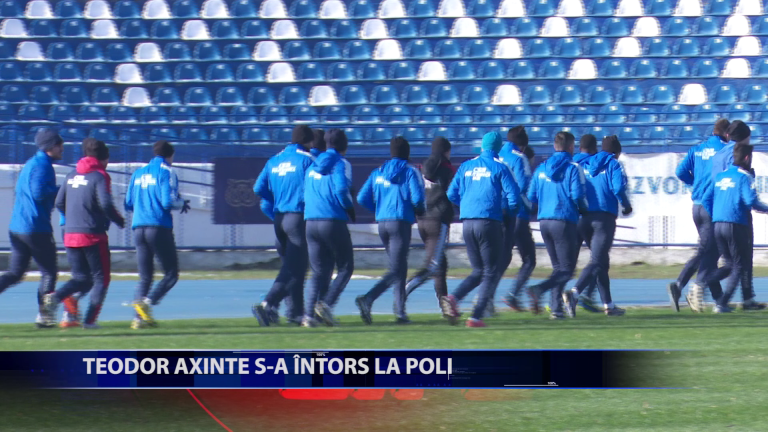 Inca un fiu „ratacitor” se intoarce acasa. Teodor Axinte va face parte in acest an din lotul Politehnicii.