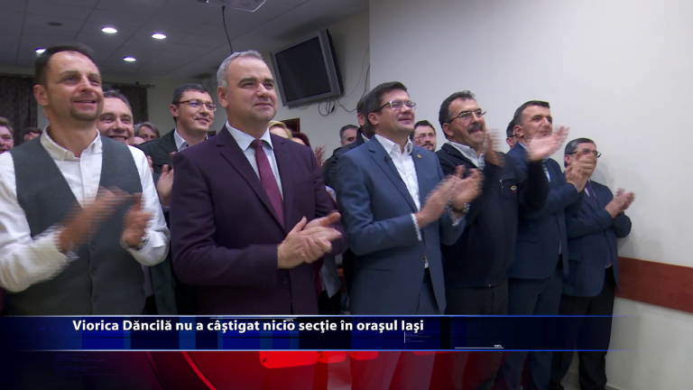 Viorica Dancila nu a castigat nicio sectie in orasul Iasi