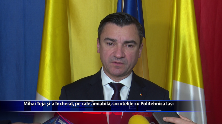 Mihai Teja si-a incheiat, pe cale amiabila, socotelile cu Politehnica Iasi