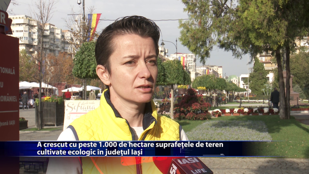 A crescut cu peste 1.000 de hectare suprafetele de teren cultivate ecologic in judetul Iasi