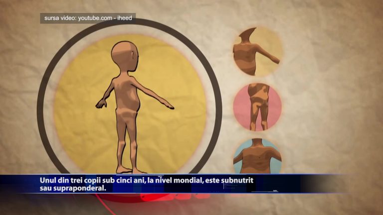 Unul din 3 copii sub 5 ani la nivel mondial este subnutrit sau supraponderal