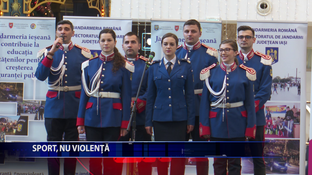 Jandarmeria ieseana a desfasurat cea de-a III-a editie a evenimentului „Incurajam sportul, nu violenta!”
