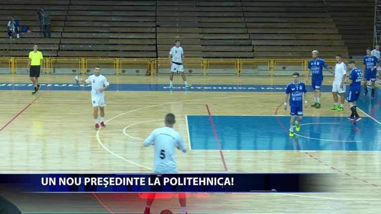 Sectia de handbal de la Politehnica Iasi are un nou presedinte. Pâna acum a fost jucator, medic, dar si sponsor!