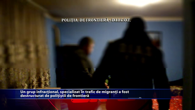 Un grup infractional, specializat in trafic de migrati a fost destructurat de politistii de frontiera