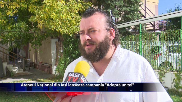 Ateneul National din Iasi lanseaza campania „Adopta un tei”