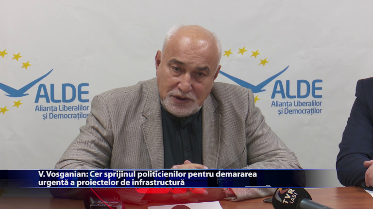 V. Vosganian: cer sprijinul politicienilor pentru demararea urgenta a proiectelor de infrastructura