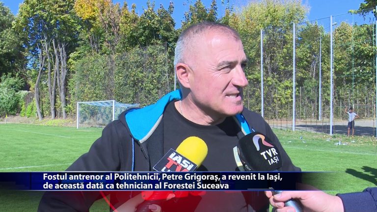 Fostul antrenor al Politehnicii, Petre Grigoras, a revenit la Iasi, de aceasta data ca tehnician al Forestei Suceava