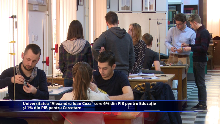 Universitatea „Alexandru Ioan Cuza” cere 6% din PIB pentru Educatie si 1% din PIB pentru Cercetare