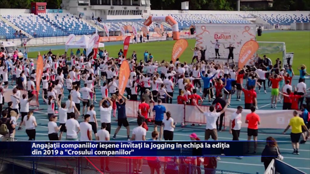Angajatii companiilor iesene invitati la jogging in echipa la editia din 2019 a ”Crosulului companiilor”