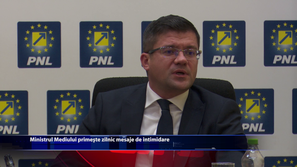 Ministrul Mediului primeste zilnic mesaje de intimidare