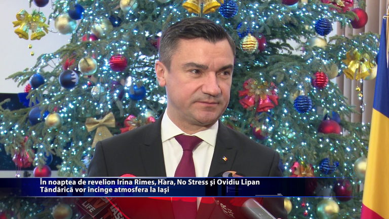 In noaptea de revelion Irina Rimes, Hara, No Stress si Ovidiu Lipan Tandarica vor incinge atmosfera la Iasi