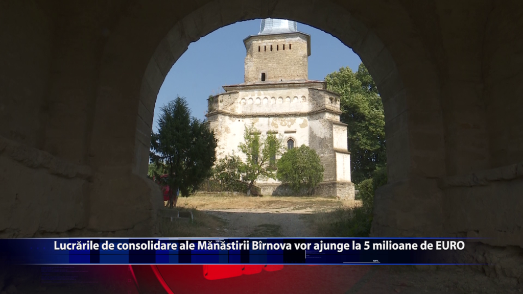 Lucrarile de consolidare ale Manastirii Birnova vor ajunge la 5 milioane de EURO