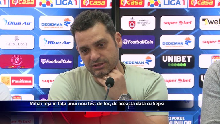 Mihai Teja in fata unui nou test de foc, de aceasta data cu Sepsi