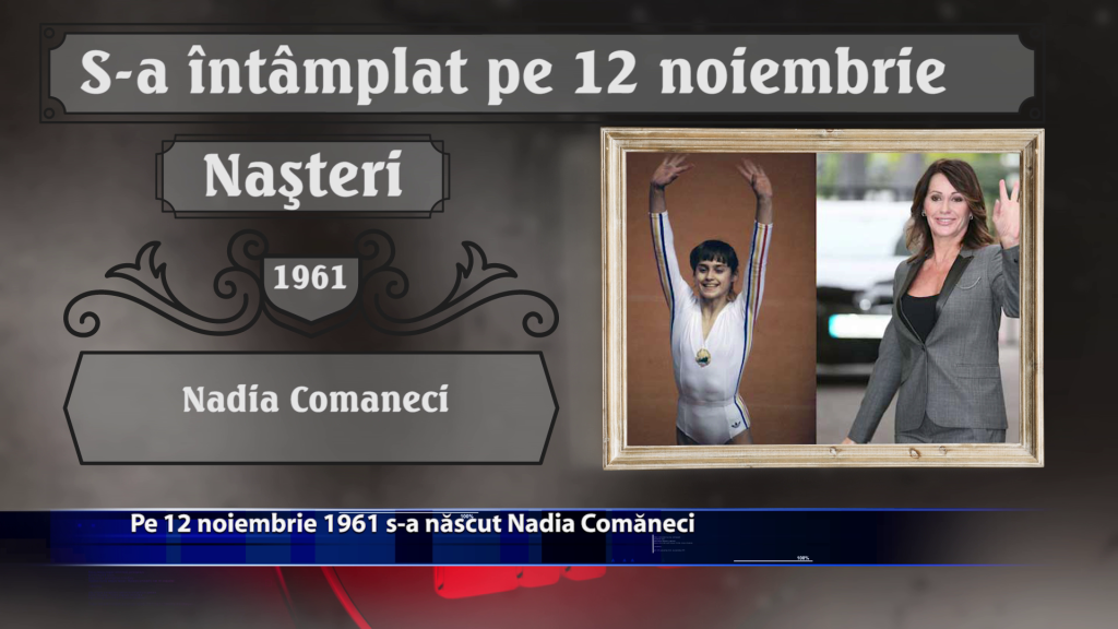 Pe 12 noiembrie 1961 s-a nascut Nadia Comaneci