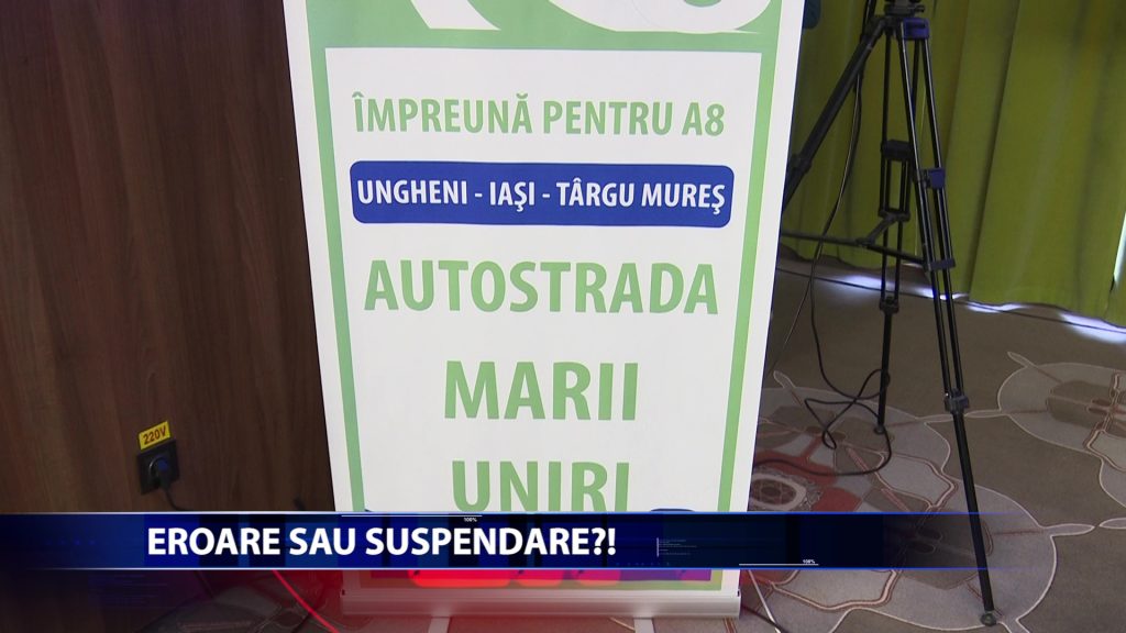 Eroare pe site-ul CNAIR!? Licitatia pentru A8, sectorul Iasi-Ungheni, nu a fost suspendata, ci prelungita