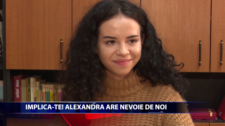 La cei 17 ani pe care ii are Alexandra se poate considera o luptatoare