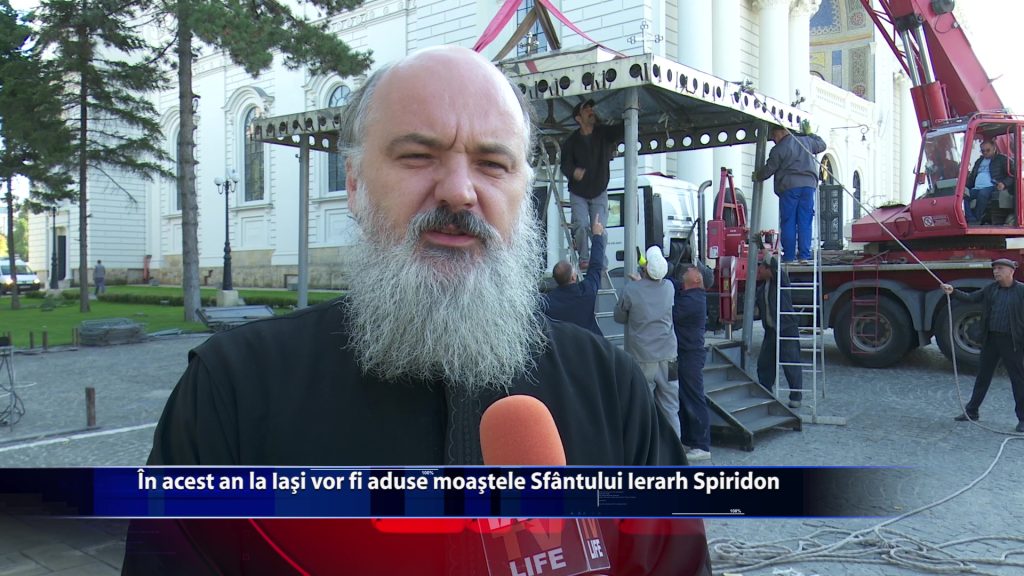 In acest an, la Iasi, vor fi aduse moastele Sfantului Ierarh Spiridon