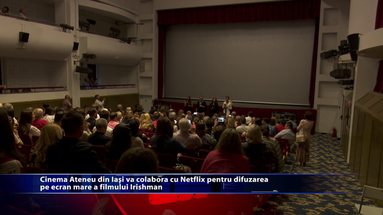 Cinema Ateneu din Iasi va colabora cu Netflix pentru difuzarea pe ecran mare a filmului Irishman