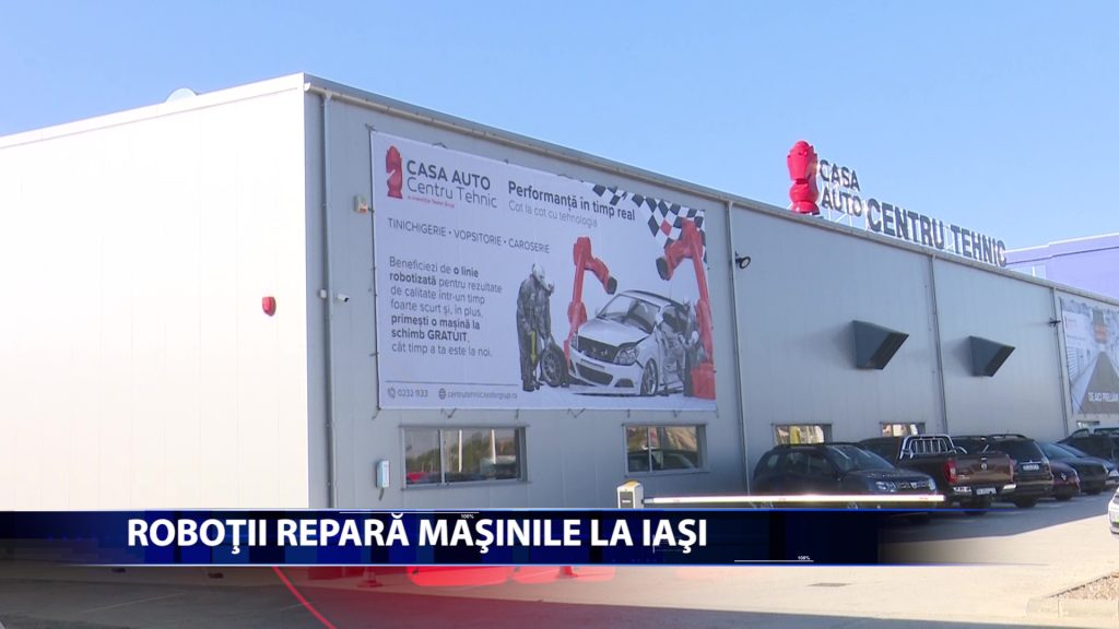 La Iasi a fost inaugurata prima tinichigerie – vopsitorie caroserie cu linie robotizata