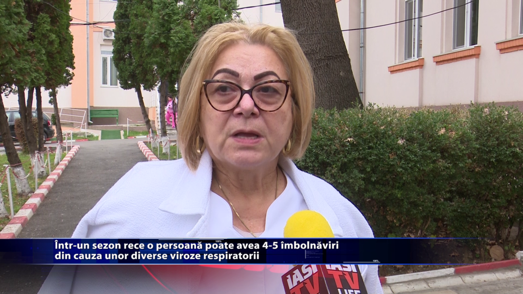 Intr-un sezon rece o persoana poate avea 4-5 imbolnaviri din cauza unor diverse viroze respiratorii