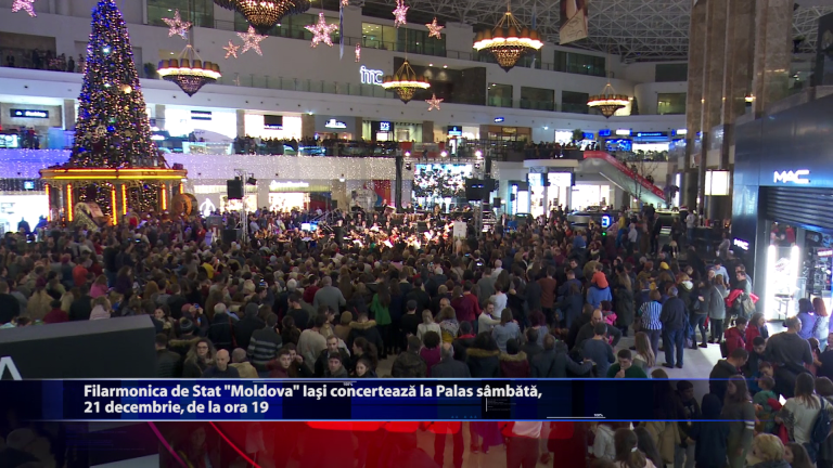 Filarmonica de Stat „Moldova” Iasi concerteaza la Palas sambata, 21 decembrie, de la ora 19