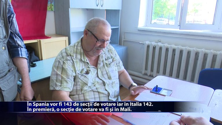 In Spania vor fi 143 de sectii de votare iar in Italia 142. In premiera, o sectie de votare va fi si in Mali