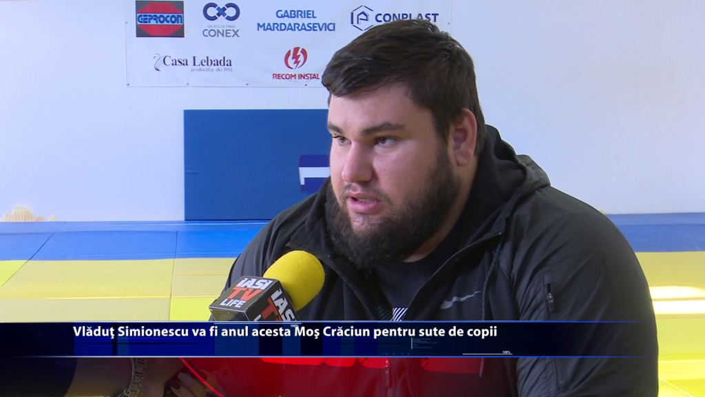 Vladut Simionescu va fi anul acesta Mos Craciun pentru sute de copii