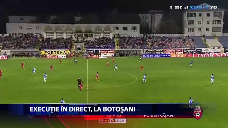 FC Botosani a invins Politehnica Iasi cu scor de neprezentare